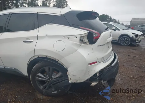 2020 Nissan Murano Platinum Fwd из США, поврежденный, VIN 5N1AZ2DJ9LN166285